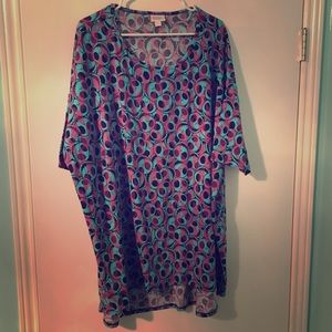 NWOT LulaRoe Irma NBC Jack Print